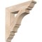Ekena Millwork Balboa Traditional Smooth Bracket, Douglas Fir, 3 1/2"W x 18"D x 18"H BKT04X18X18BOA01SDF - alternate 1